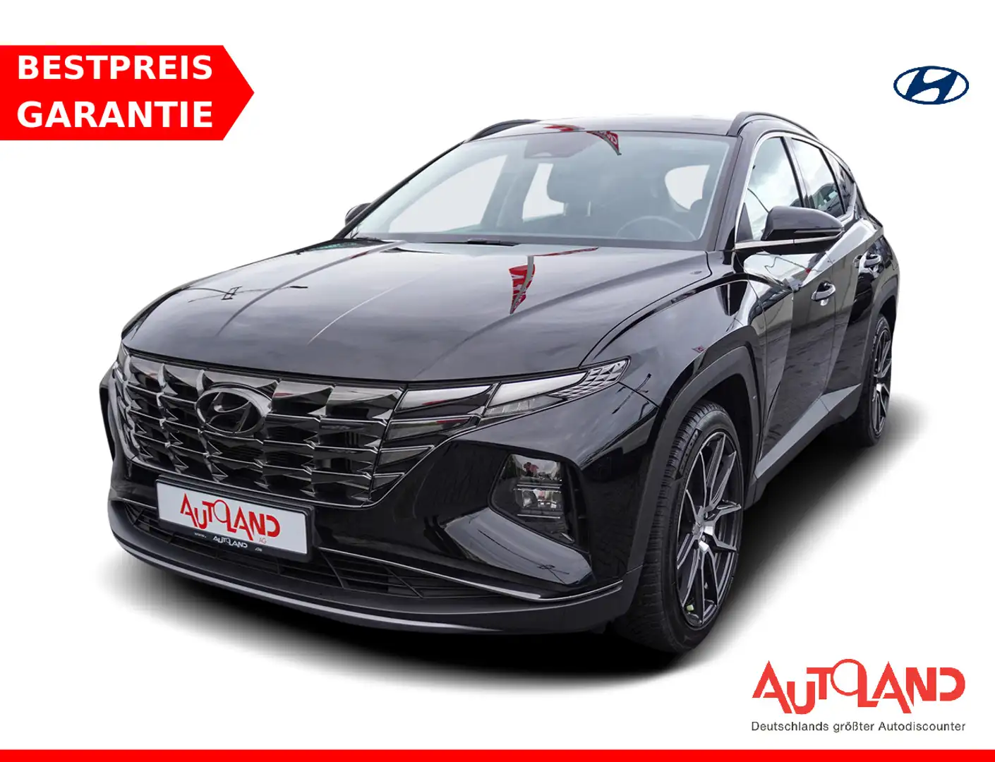 Hyundai TUCSON 1.6 T-GDI LED Navi Kamera AHK 20Zoll Zwart - 1