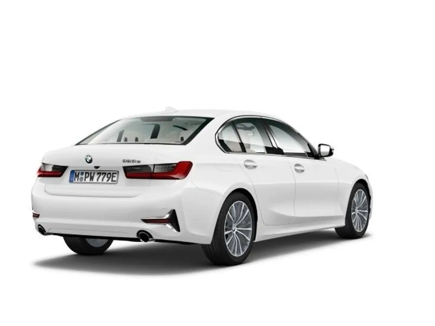BMW 330 e Luxury Line Automatik Innovationsp. Head-Up Weiß - 2