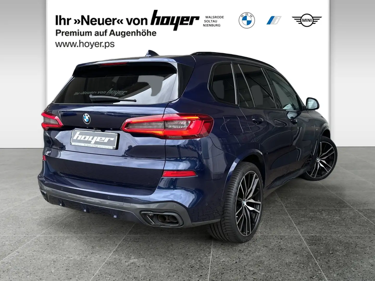 BMW X5 M 50i Gestiksteuerung Head-Up HK HiFi DAB RFK Blau - 2