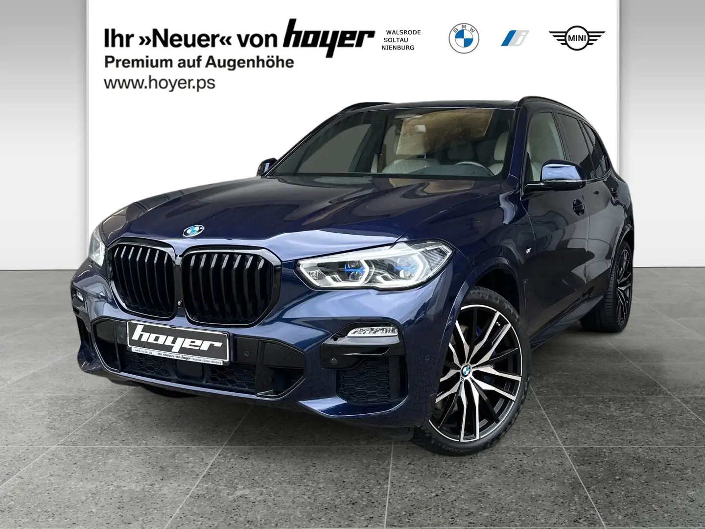 BMW X5 M 50i Gestiksteuerung Head-Up HK HiFi DAB RFK Blau - 1