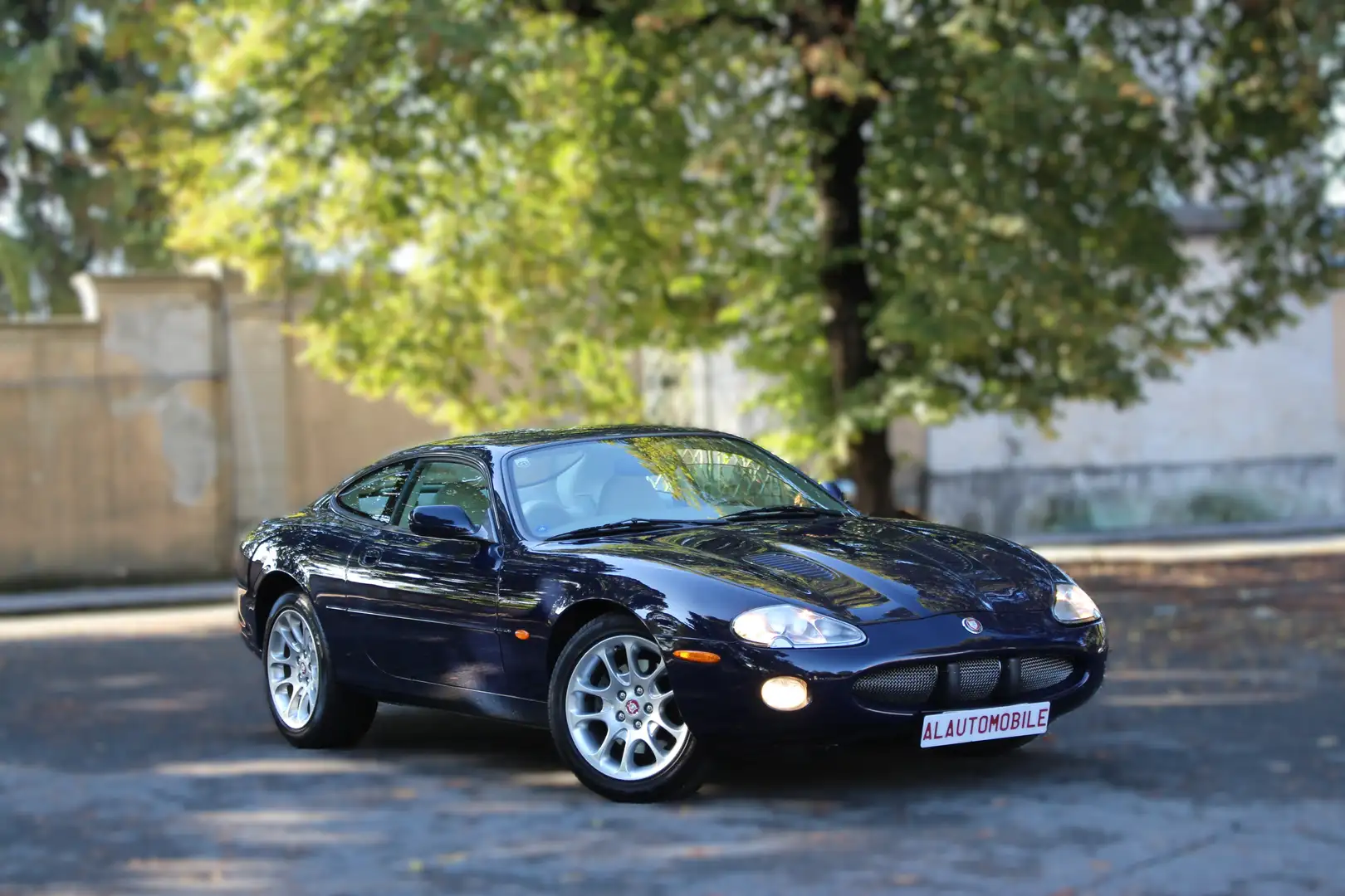 Jaguar XKR Coupe 4.0* Asi Targa ORO*Service completo*Stupenda Bleu - 1