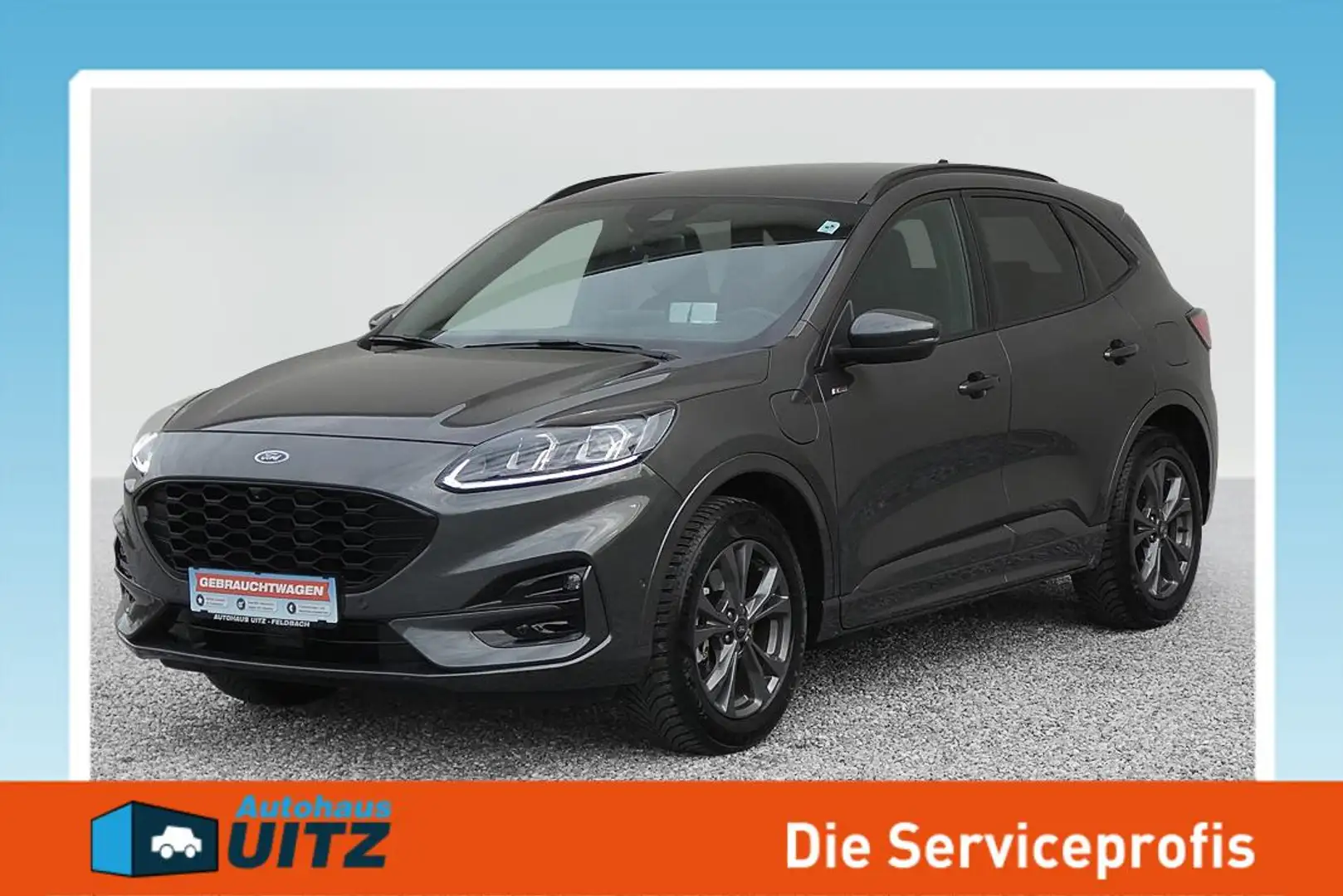 Ford Kuga 2.5 PHEV ST-Line X LED+WINTER+RFK+B&O+HUD Grau - 1
