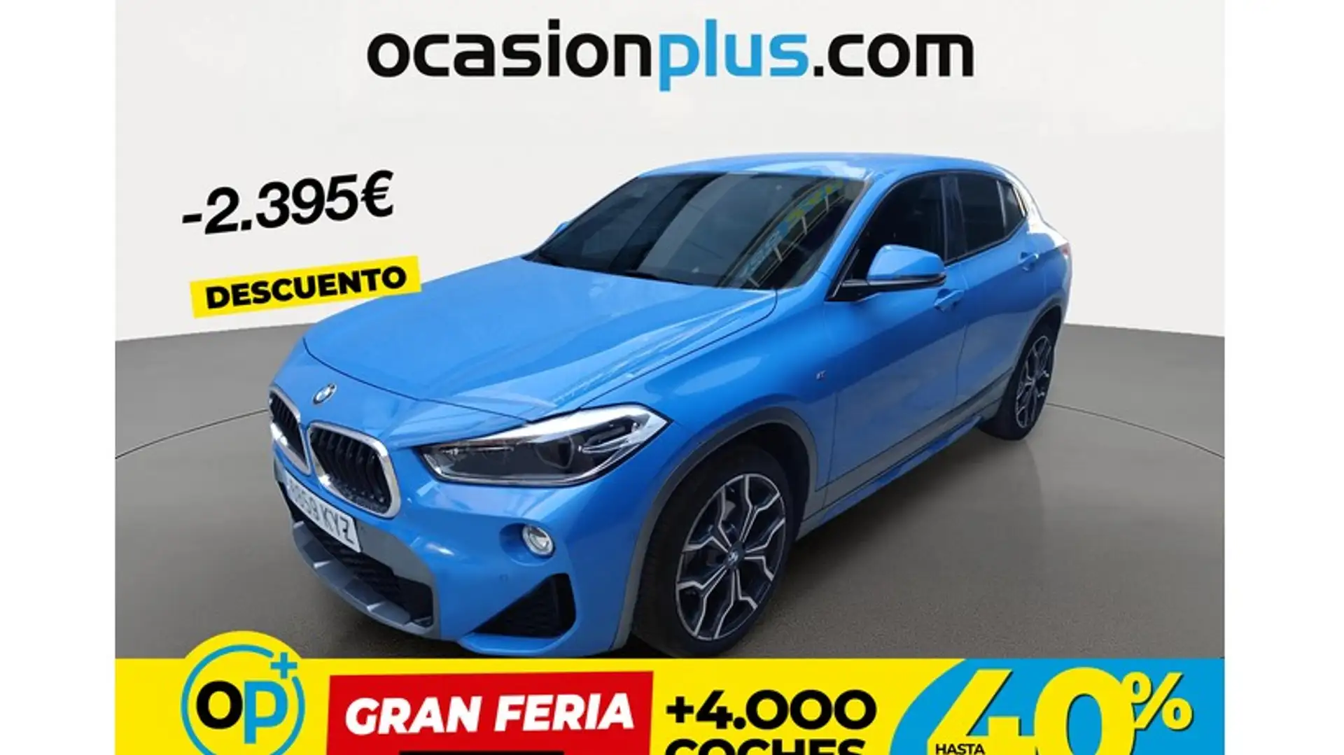 BMW X2 sDrive 18d Azul - 1