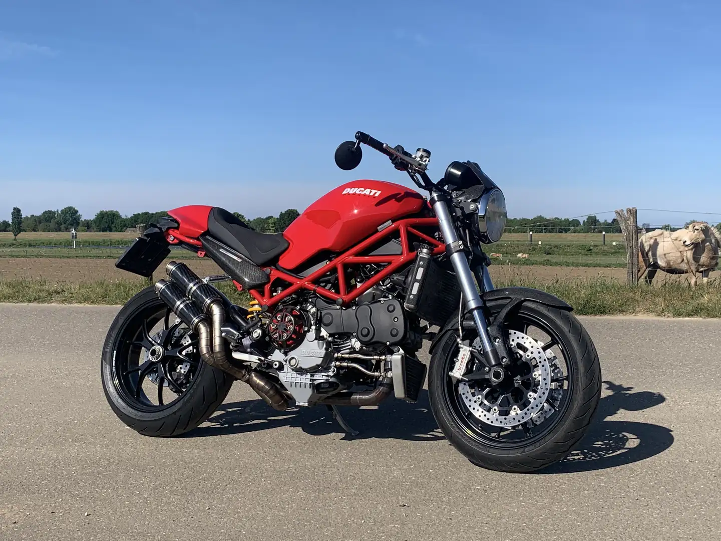Ducati Monster S4R Testastretta 998 Rojo - 1