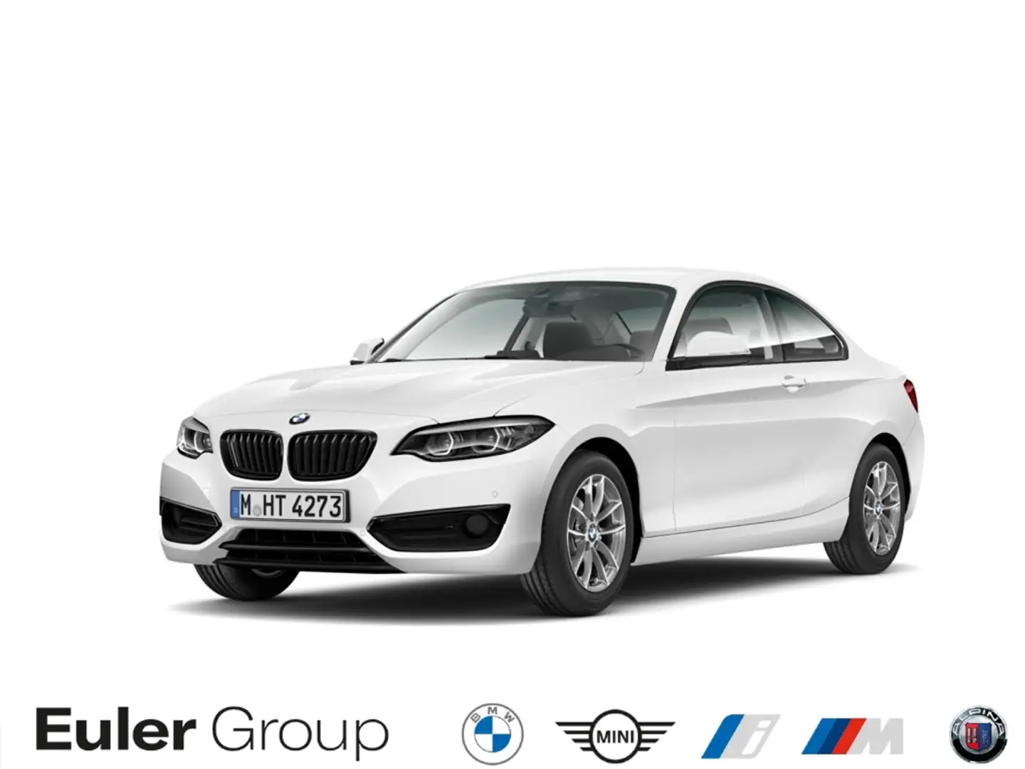 BMW 218 i A Cabrio Navi Soundsystem LED Mehrzonenklima 2-Z Weiß - 1