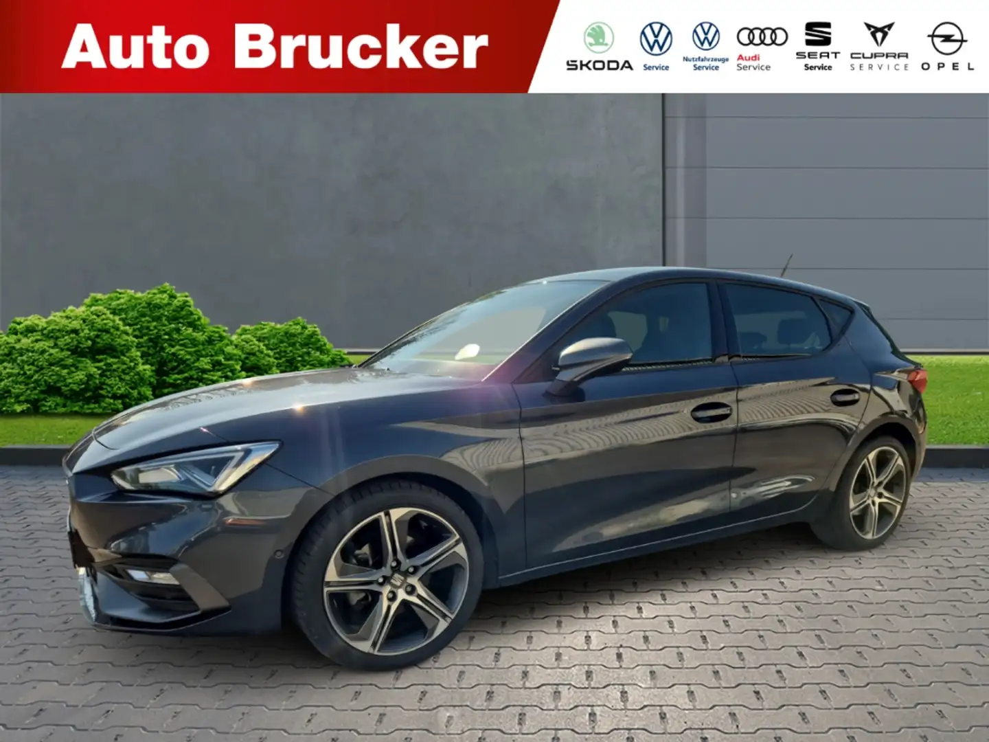 SEAT Leon FR 1.5 eTSI+Alufelgen+Navi+Klimaautomatik+Sitzheiz Červená - 1