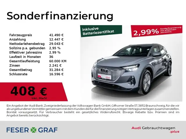 Audi Q4 e-tron 45 e-tron,LED,ACC