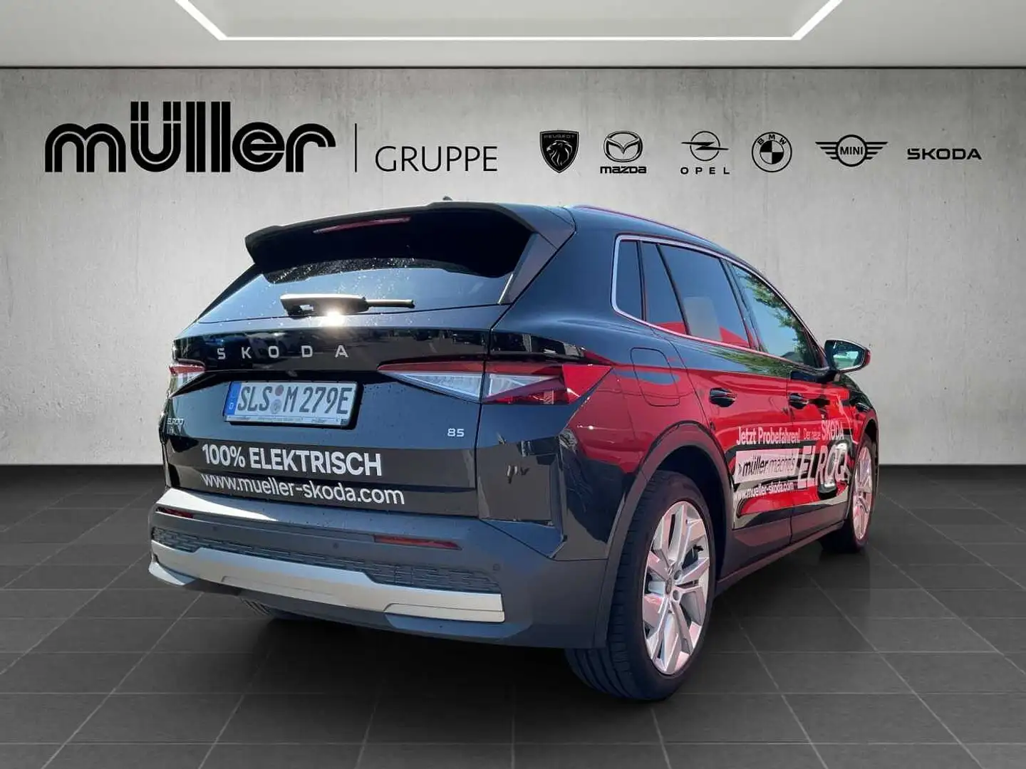 Skoda Elroq 82 Alpha Schwarz - 2