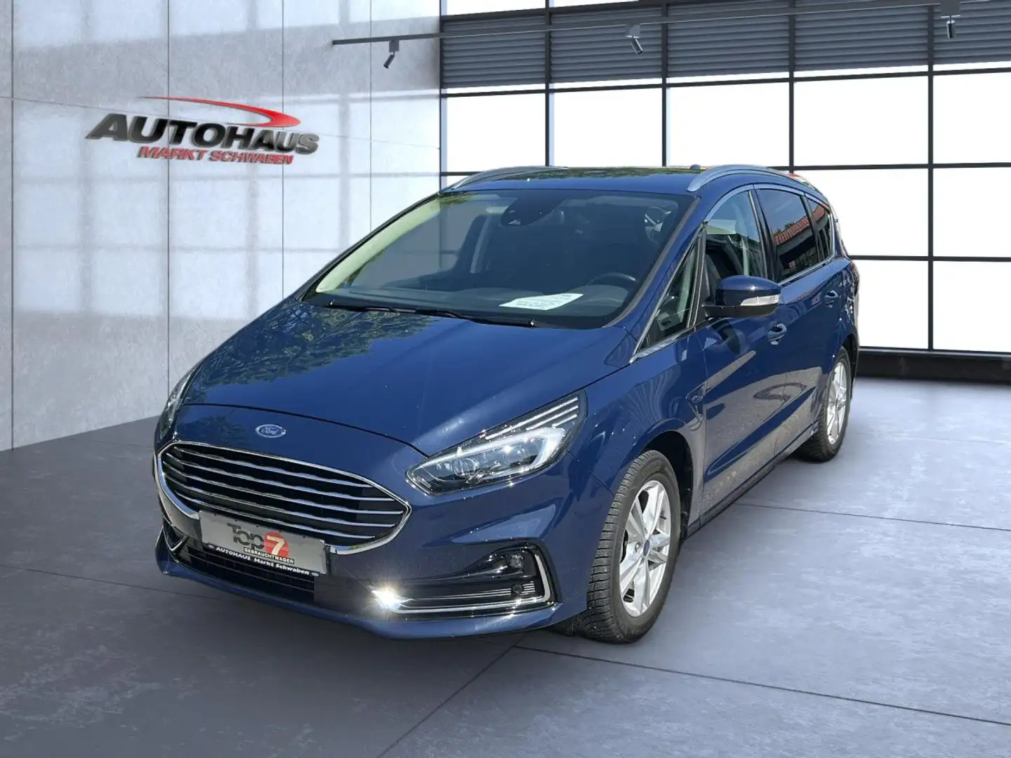 Ford S-Max Hybrid Titanium Bluetooth Navi LED Klima Blau - 2