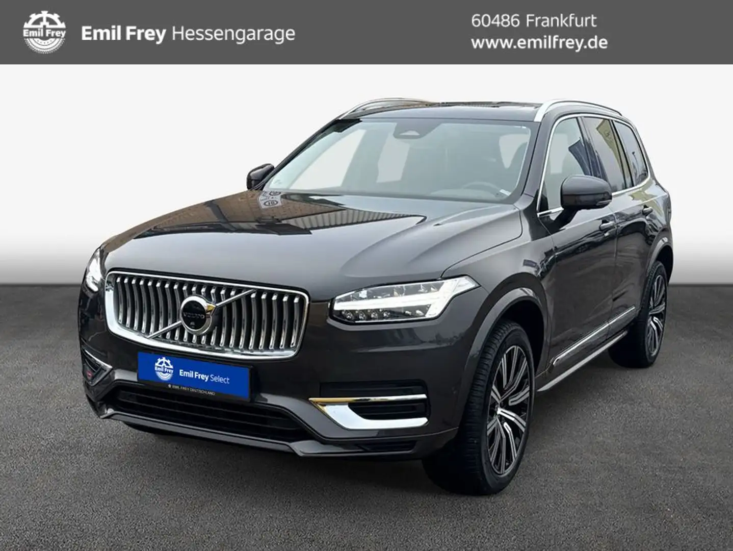 Volvo XC90 XC90 B5 AWD Plus-Bright 7S Glasd Standh 360° AHK Grau - 1