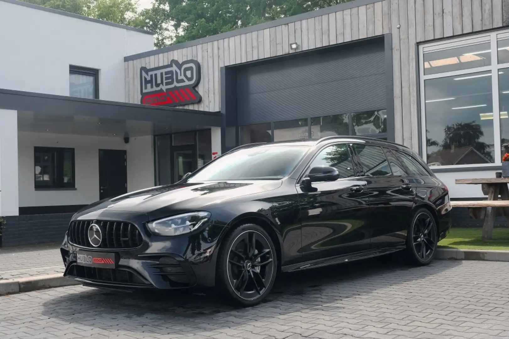 Mercedes-Benz E 53 AMG Estate 4MATIC Sfeerverlichting, leder, 360Camera Zwart - 1