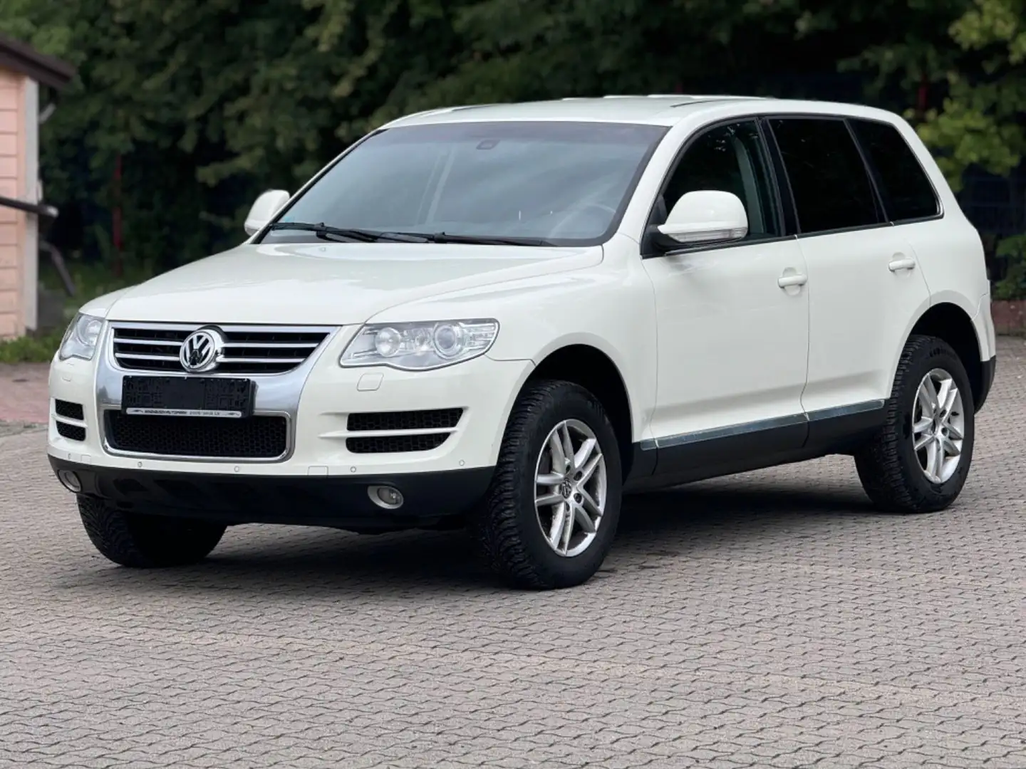 Volkswagen Touareg 3.0 V6 TDI *1 HAND *TÜV+ SERVICE NEU*AHK Blanc - 1