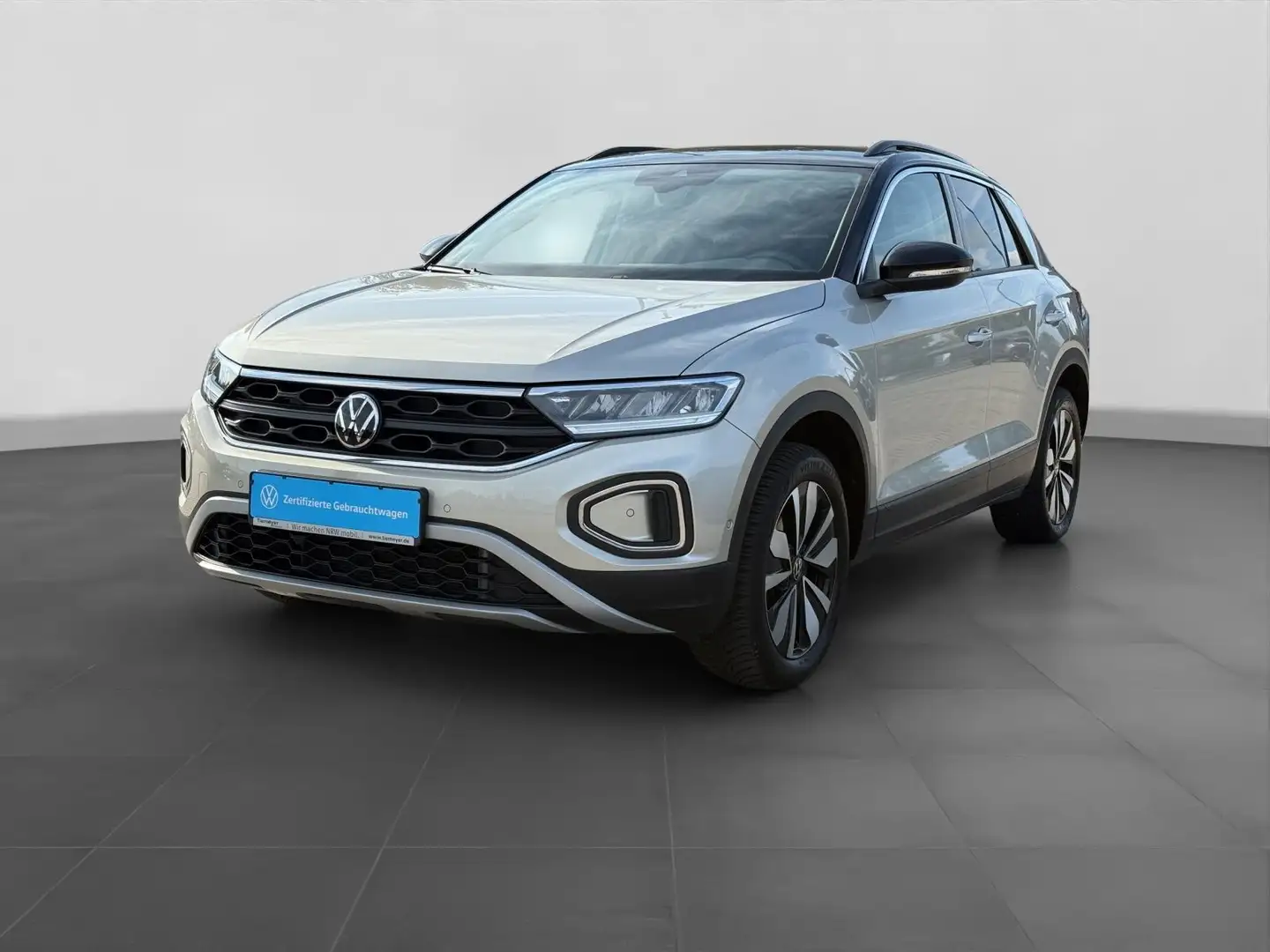 Volkswagen T-Roc 1.0 TSI MOVE NAVI SITZH PDC+ VIRTUAL Silber - 2
