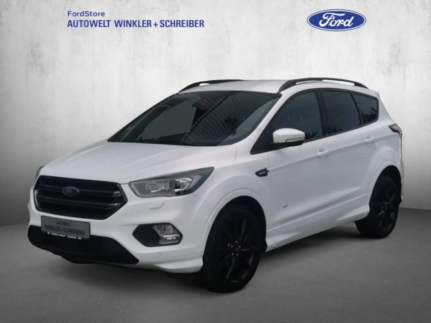 Ford Kuga 2.0 EcoBoost 4x4 Aut. ST-Line Weiß - 1