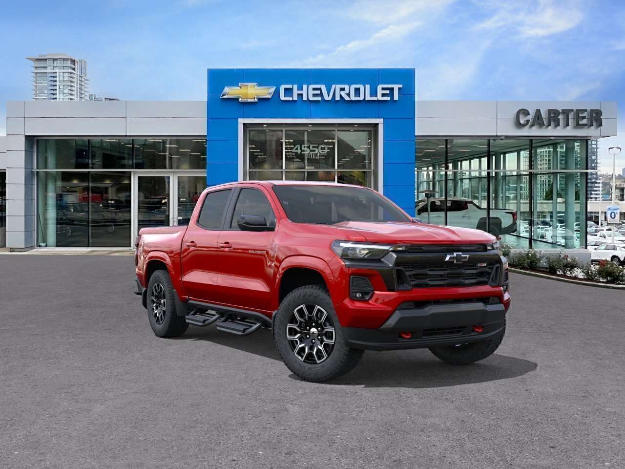Red 2026 Chevrolet Colorado Pickup Truck Four-Wheel Drive 8-Speed Automatic