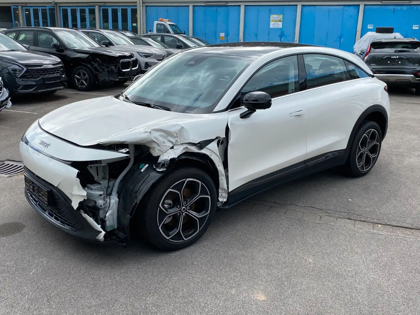 smart #3 200kW Pro+ *Glasdach*360°Cam*LED*Navigation Weiß - 1