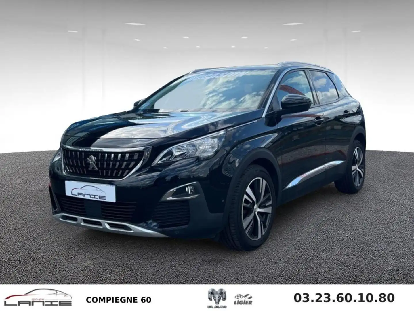 Peugeot 3008 Puretech 130ch S&S EAT8 Allure Schwarz - 1