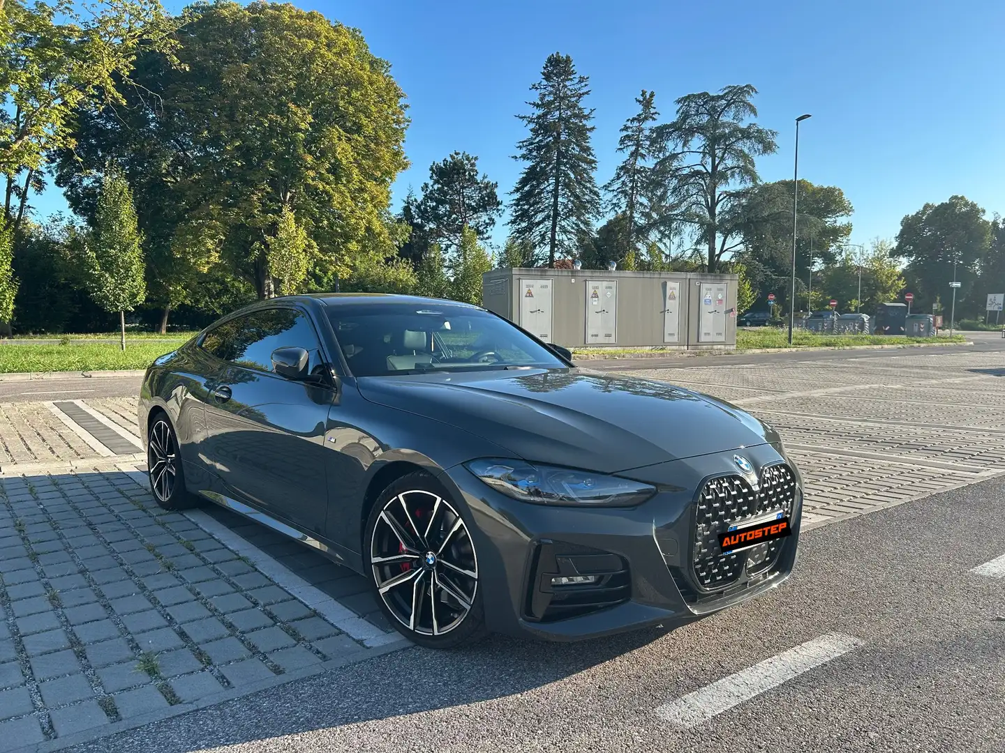 BMW 420 Coupé Msport 2.0 48V Grau - 2