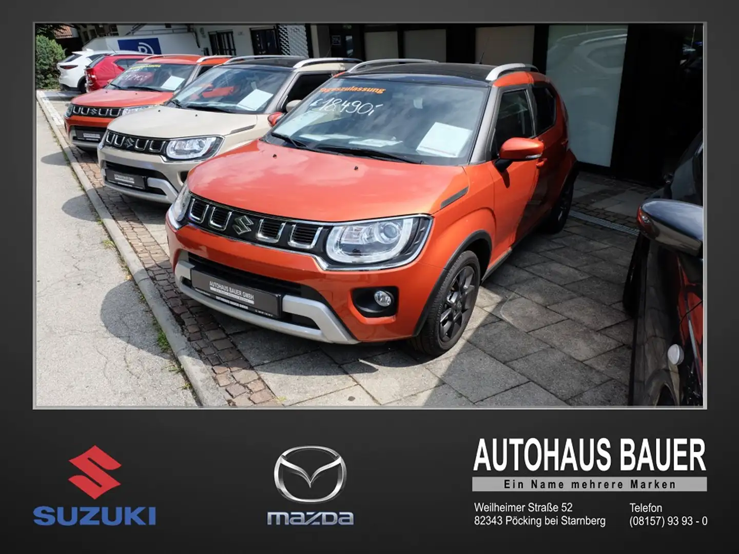 Suzuki Ignis 1.2 5D M/T COMFORT+ HYBRID SOFORT Oranje - 1