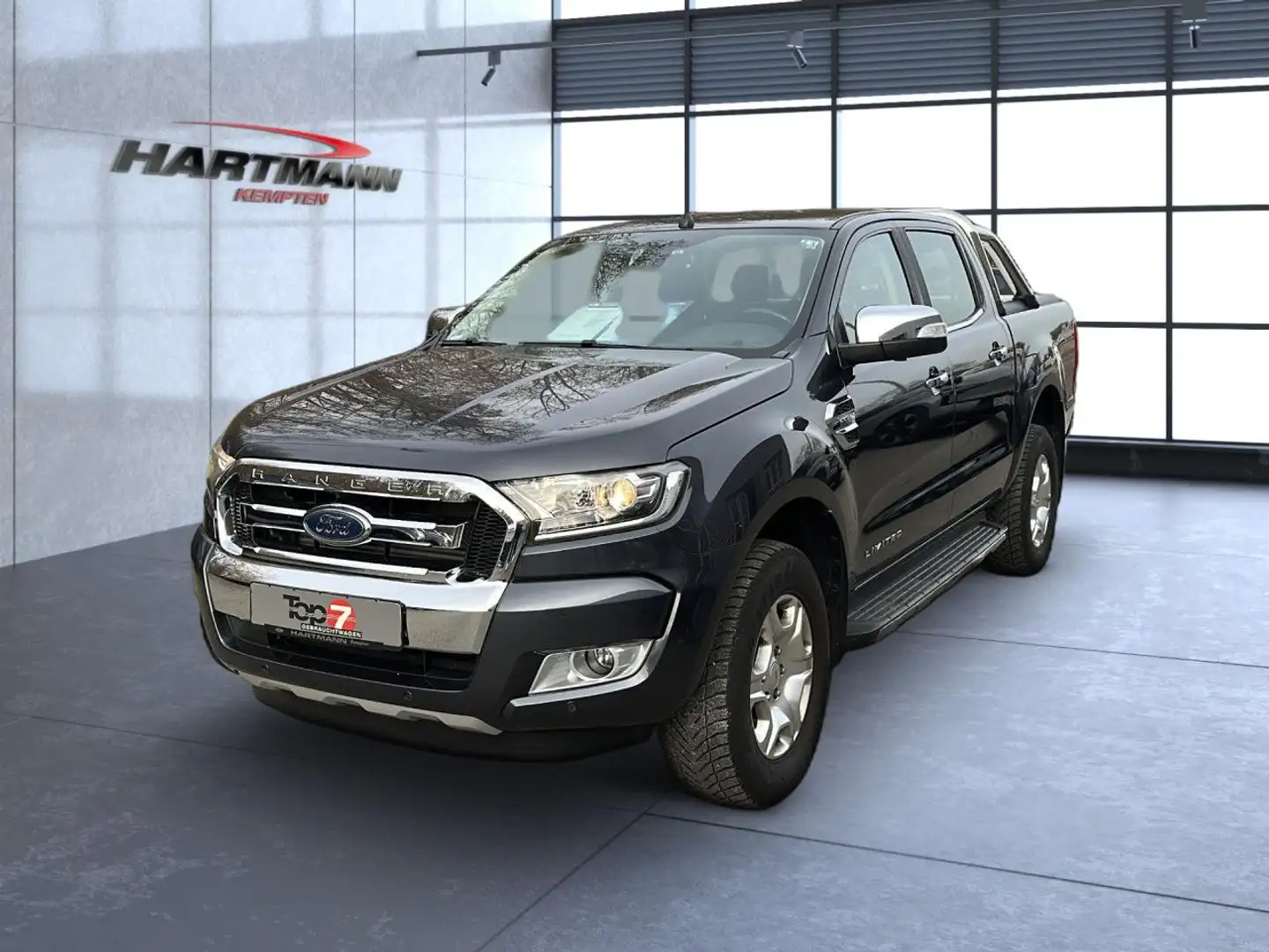 Ford Ranger Limited Doppelkabine 4x4 Bluetooth Navi Gris - 2