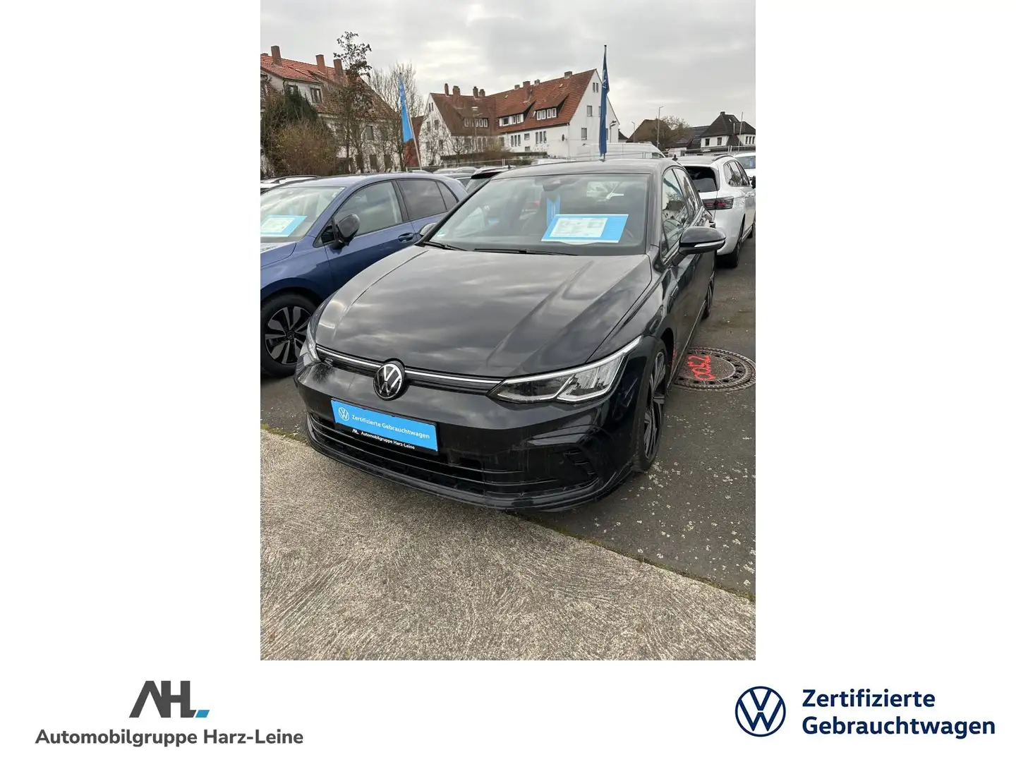 Volkswagen Golf VIII R-LINE eTSI DSG+ALU 18''+SPORTFAHRWERK+ACC+LE Negro - 1