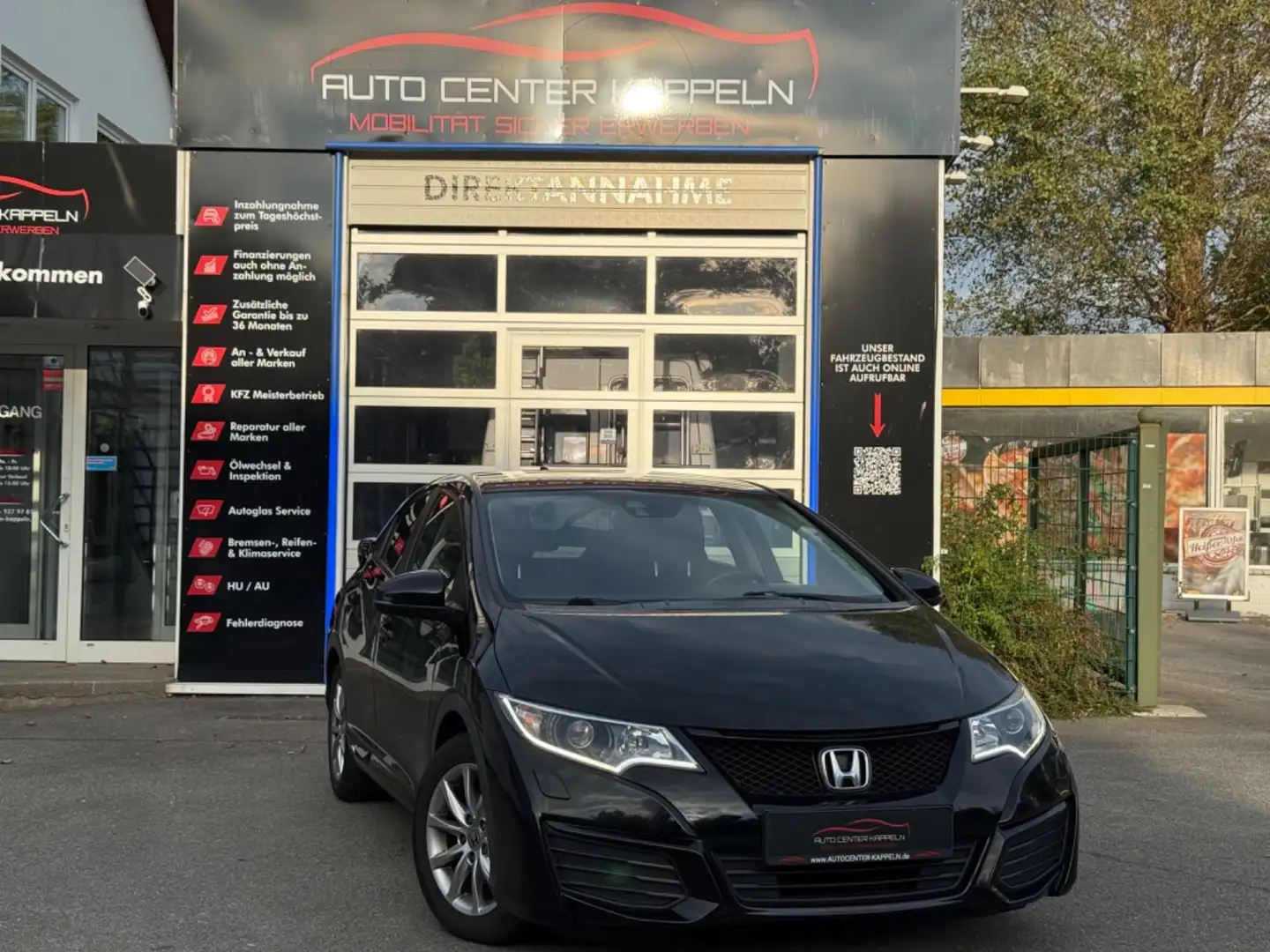 Honda Civic Lim. 5-trg. 1.4 Comfort (AHK-LED-TÜV NEU) Schwarz - 1
