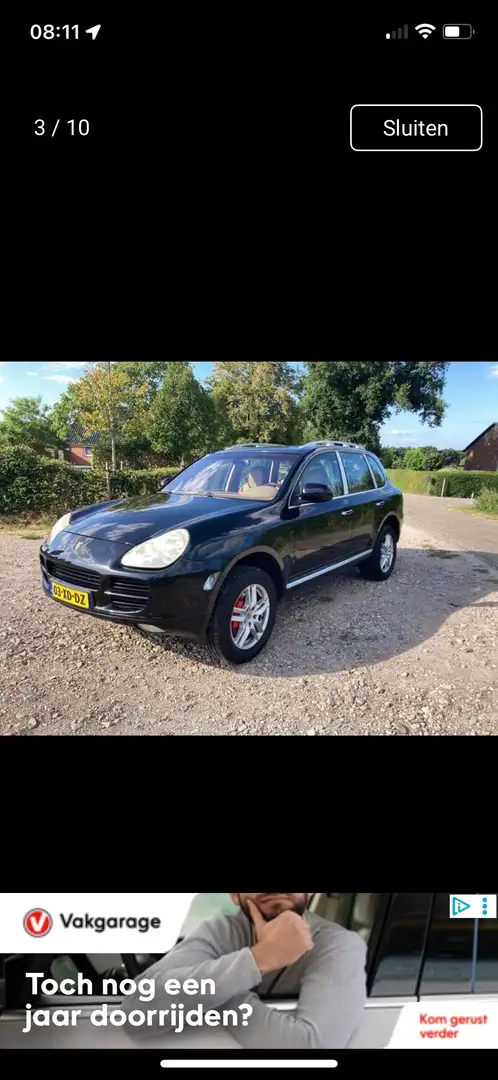 Porsche Cayenne 3.2 Zwart - 2