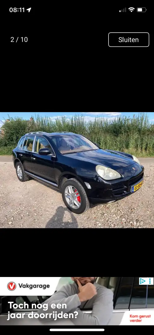 Porsche Cayenne 3.2 Zwart - 1