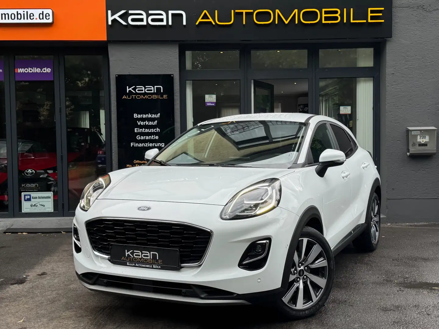Ford Puma 1.0 EcoBoost Titanium X/LED/MASSAGE/KAMERA/B&O/APP Blanc - 1