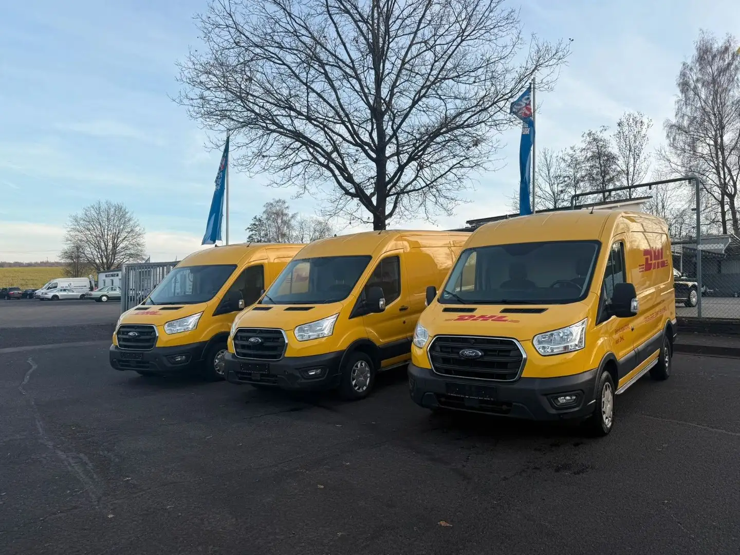 Ford Transit Kasten 290 L2 Trend*1Hand*3xFAHRZEUGE! Gelb - 2