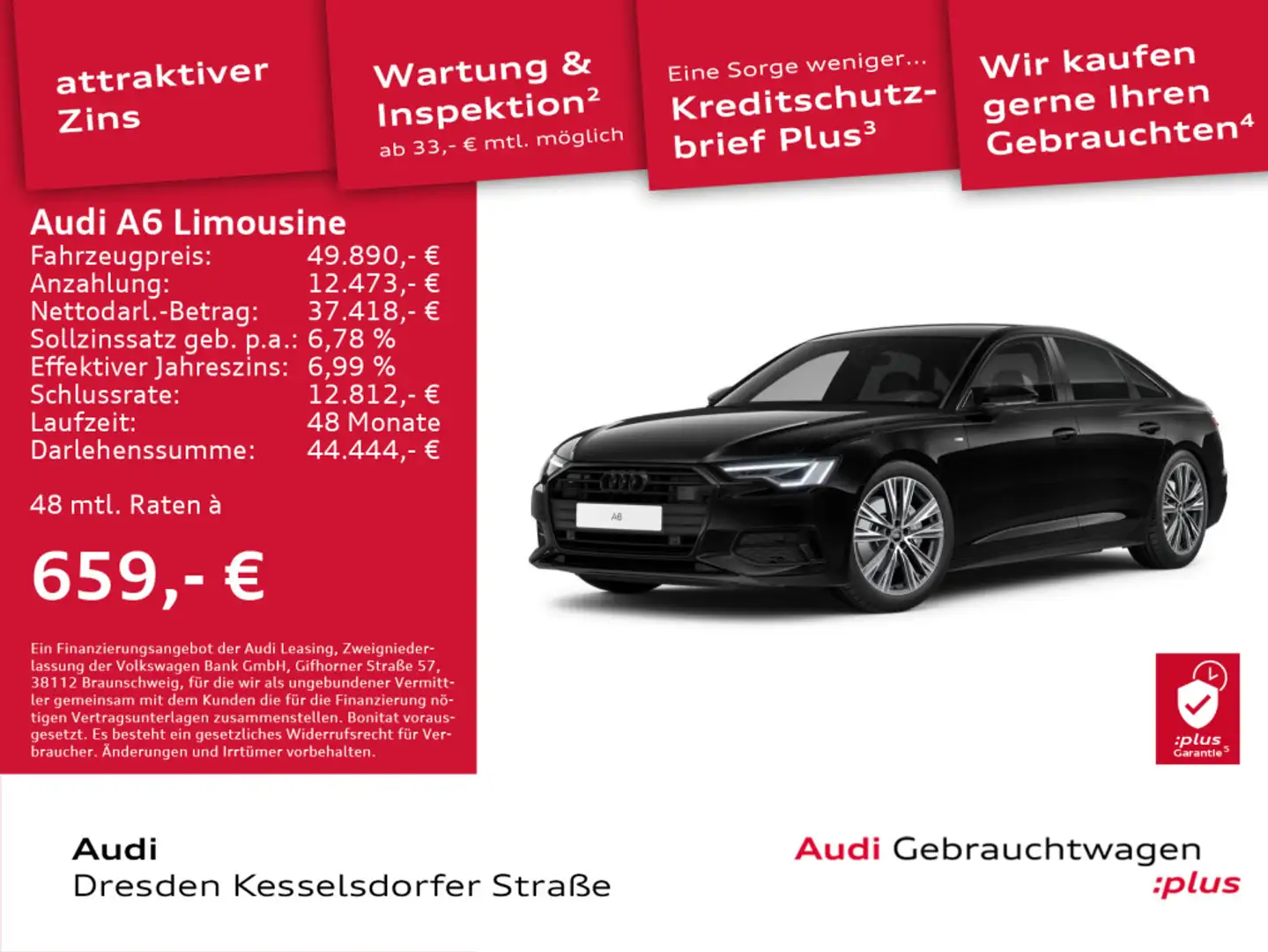 Audi A6 Sport 45 TFSI 195(265) kW(PS) S tro Schwarz - 1