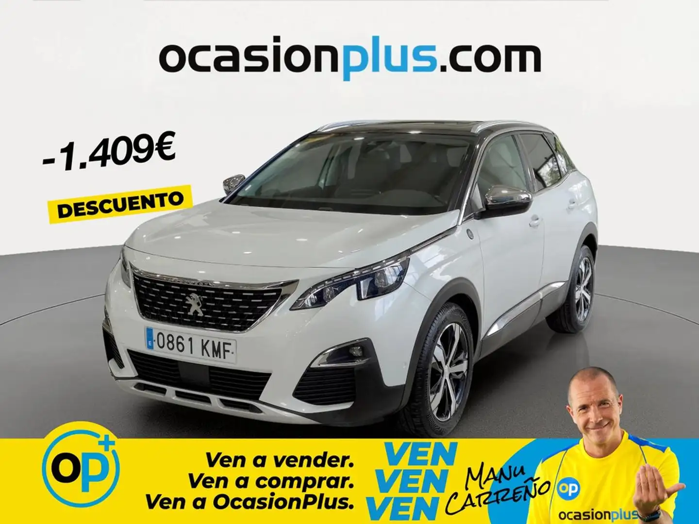 Peugeot 3008 1.5BlueHDi Crossway S&S 130 Blanco - 1