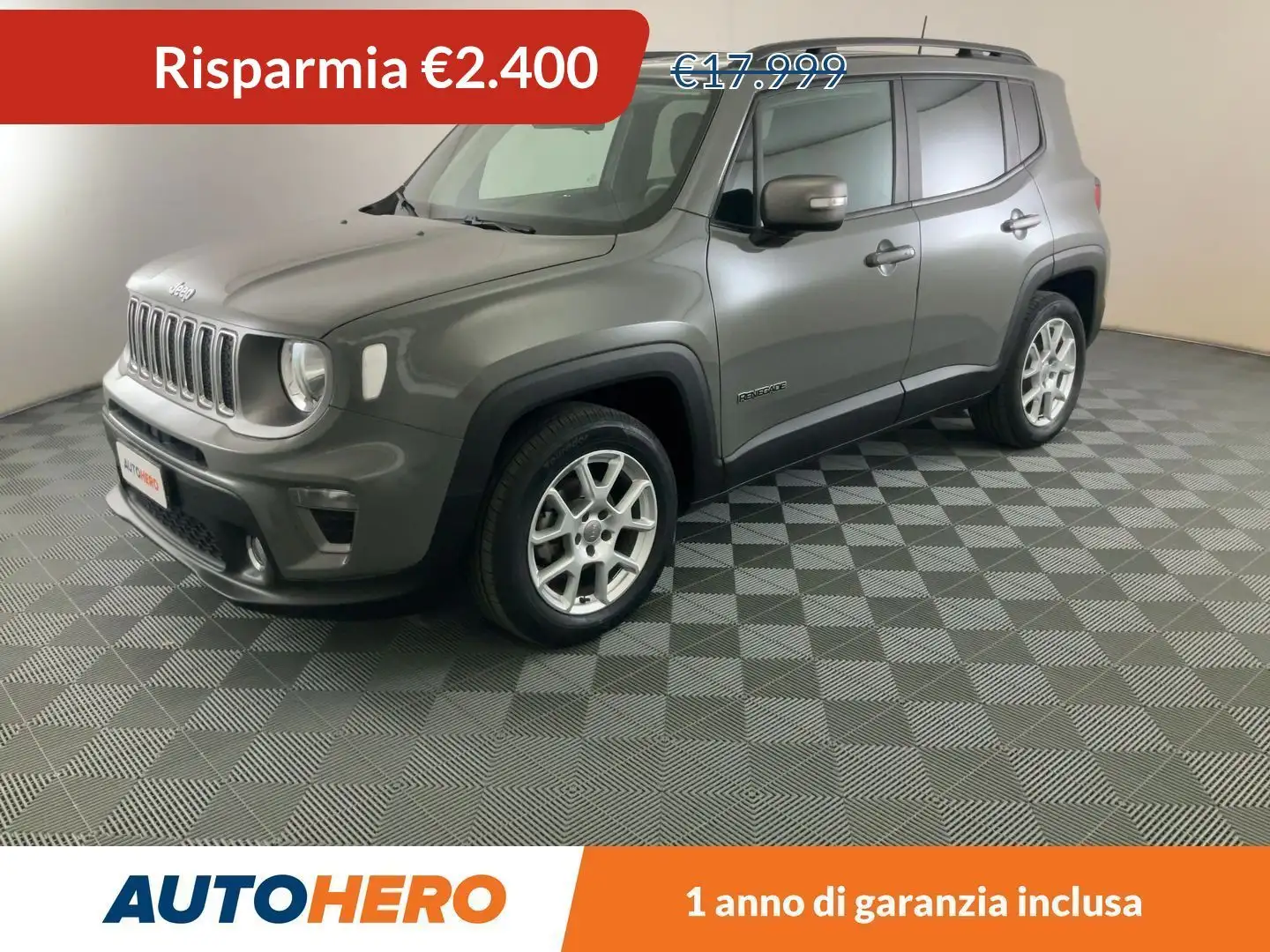 Jeep Renegade 1.0 TGDi Limited 4x2 Grigio - 1