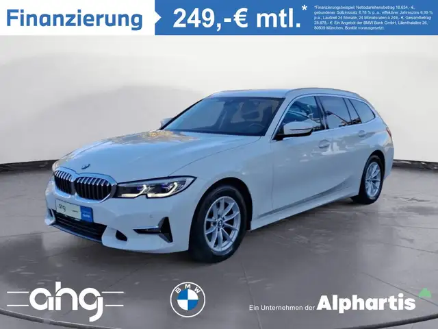 Bmw 320 d Touring Luxury Line Leder Panoramadach Blue