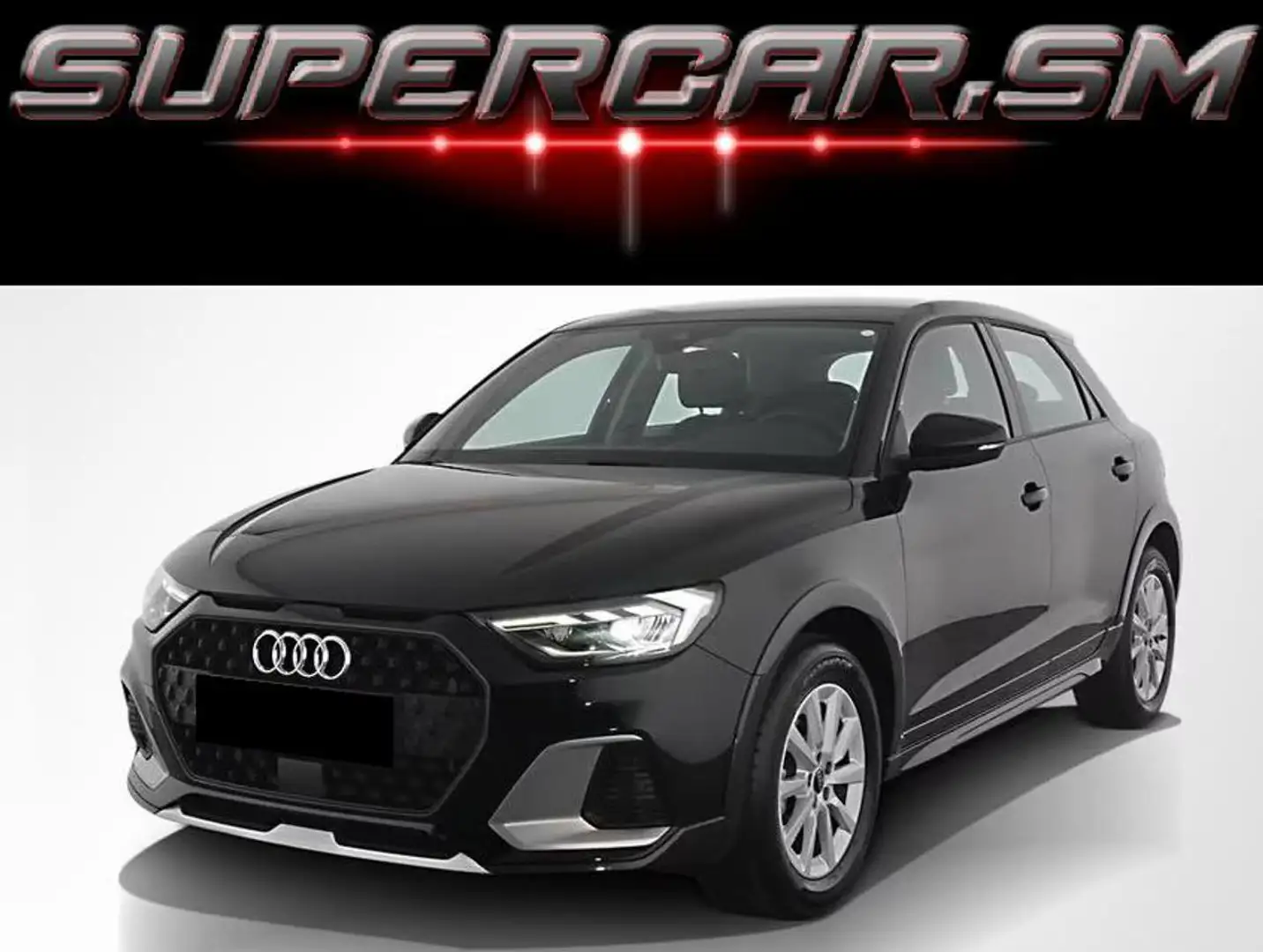 Audi A1 ALLSTREET 30 TFSI S TRONIC BLACK PACK 17 Noir - 1