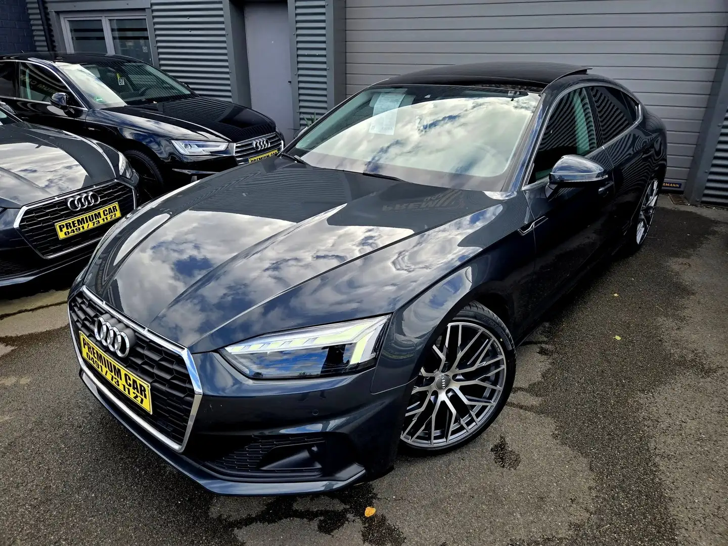 Audi A5 🔺A5 S LINE*PACK SPORT*TOIT OUVRANT*VIRTUAL🔺 Grau - 2