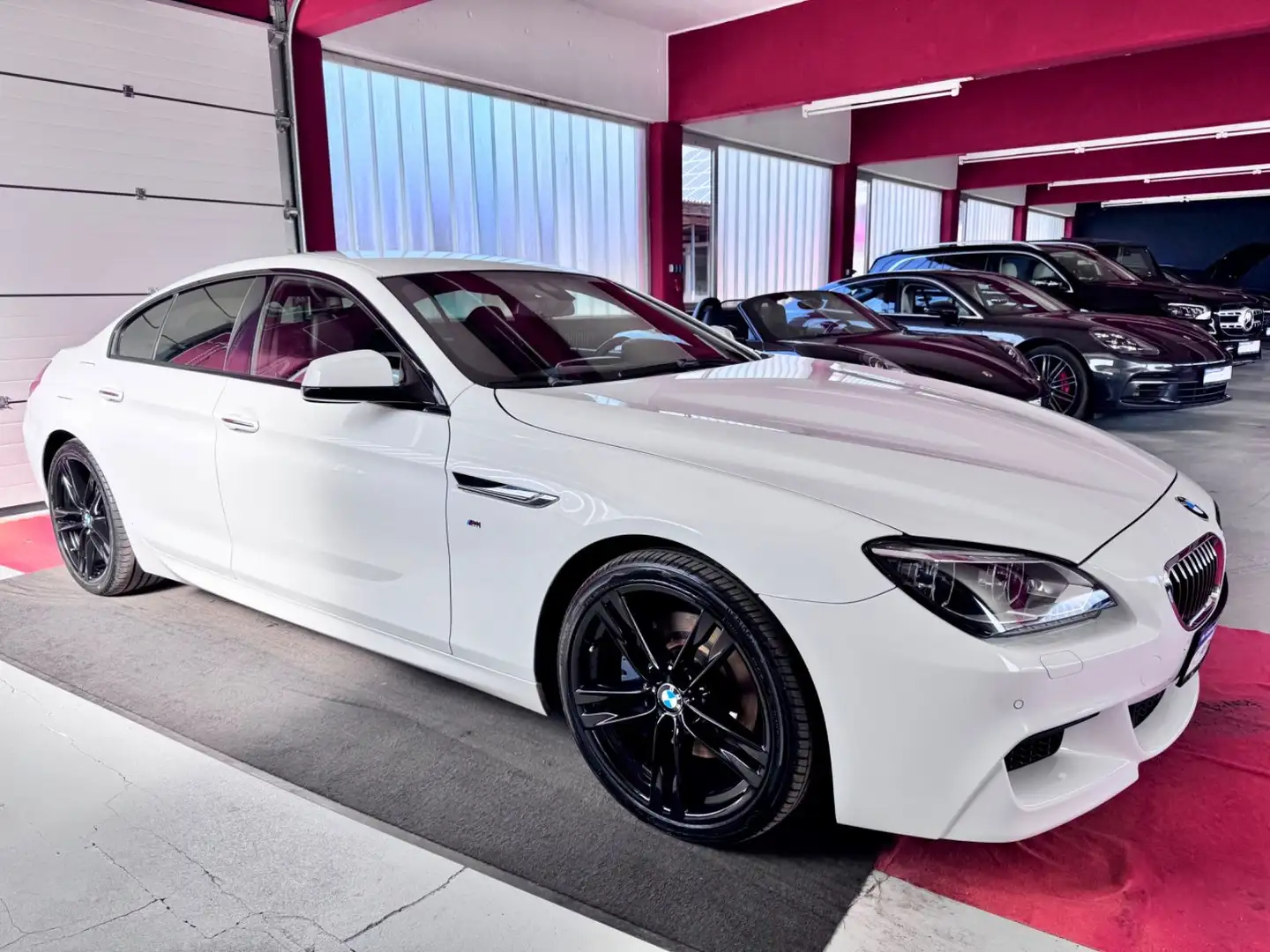 BMW 640 640d GranCoupe xDrive M Paket ACC LED HeadUp 20" Wit - 2