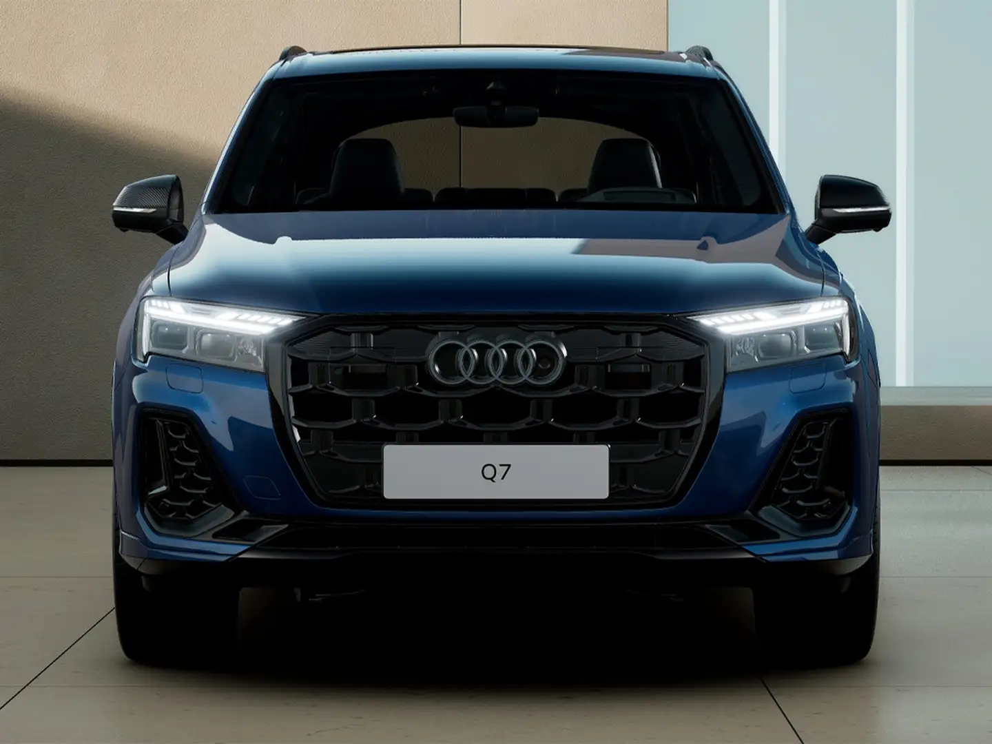 Audi Q7 55 3.0 tfsi e s line edition quattro tiptronic 5p. Blauw - 2