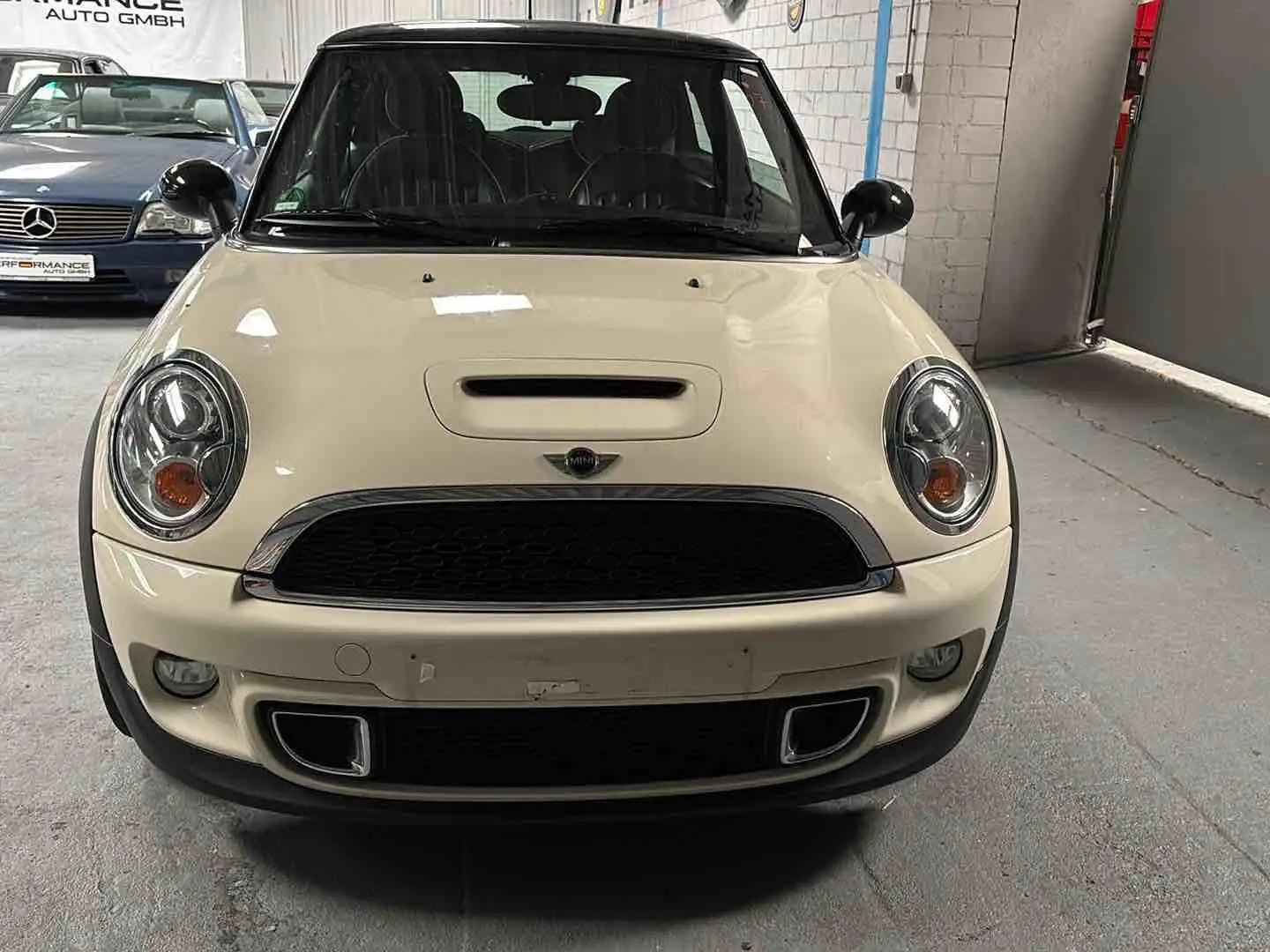 MINI Cooper S 1.Hand Leder Xenon Navi Scheckheft Blanc - 2