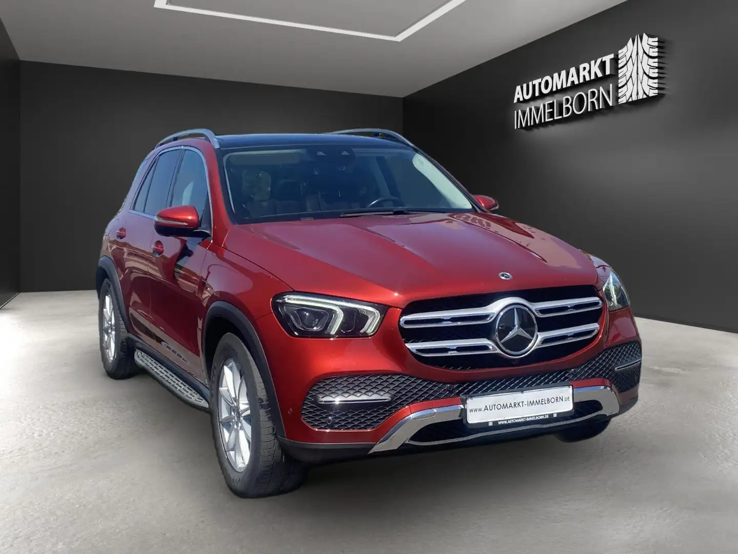 Mercedes-Benz GLE 350 de Luftfed*HUD*360°*Distro*Pano*AHK*19 Rot - 2