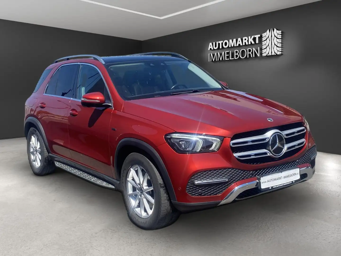 Mercedes-Benz GLE 350 de Luftfed*HUD*360°*Distro*Pano*AHK*19 Rot - 1