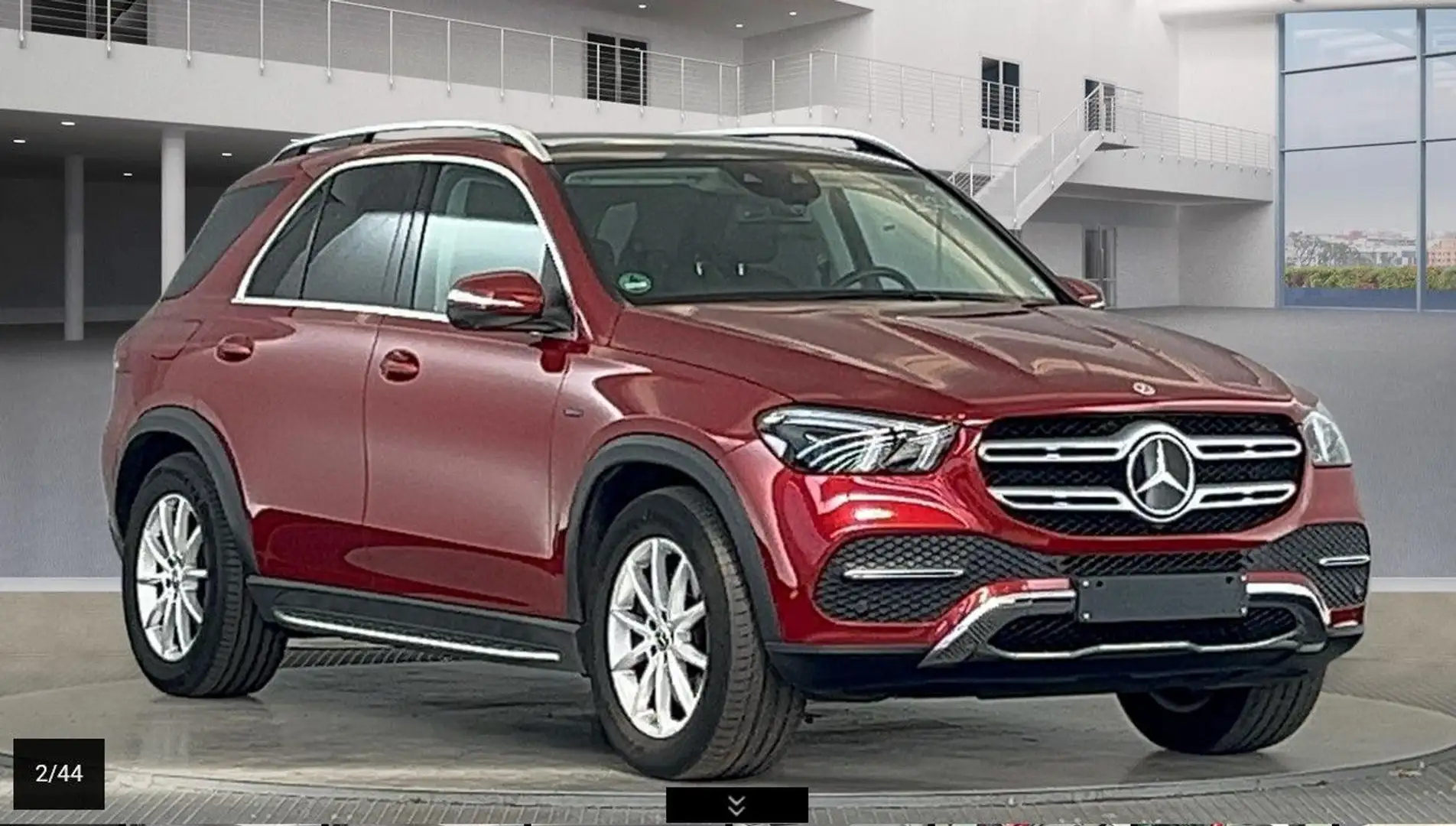 Mercedes-Benz GLE 350 de Luftfed*HUD*360°*Distro*Pano*AHK*19 Rouge - 2