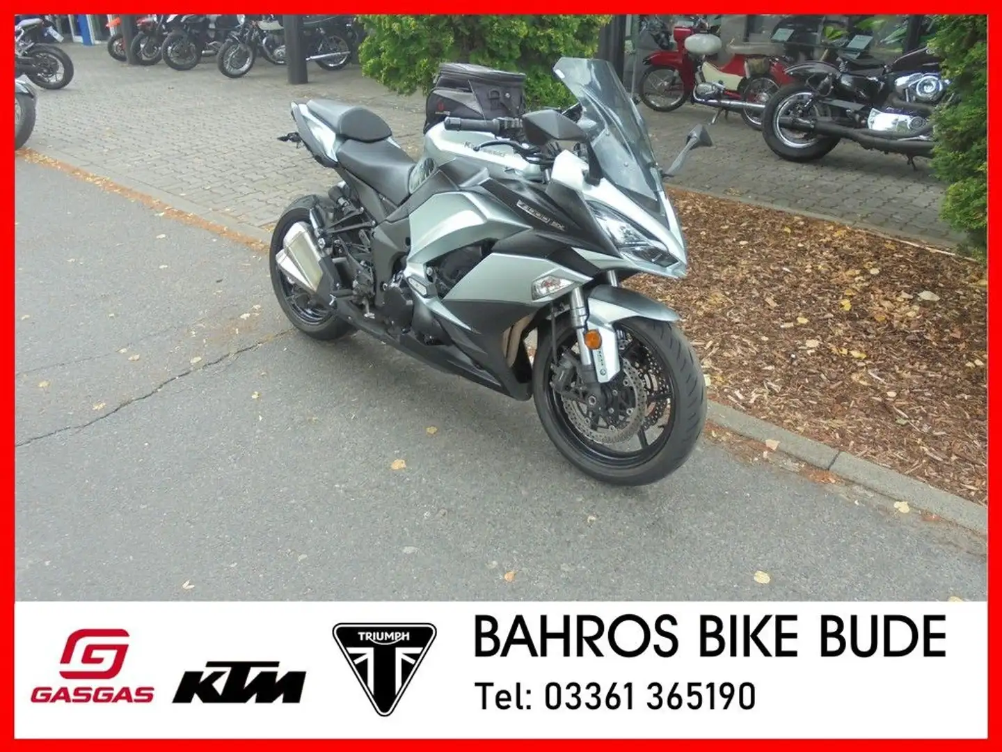 Kawasaki Z1000 SX Schwarz - 1