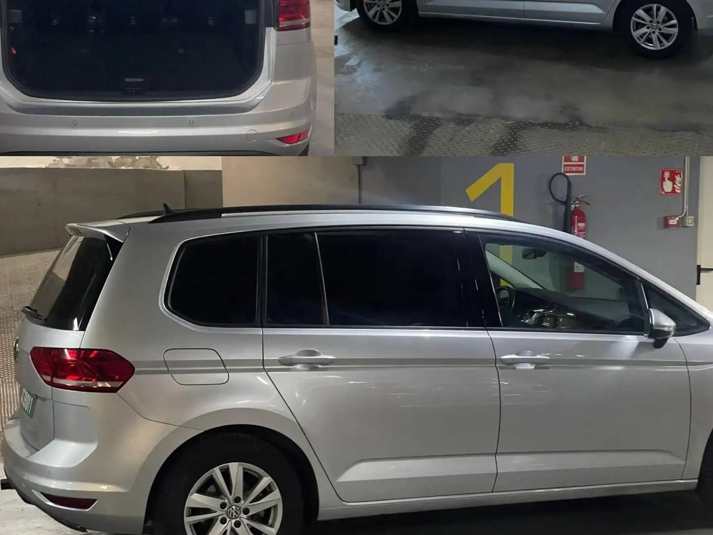 Volkswagen Touran Touran 2.0TDI CR BMT Business DSG7 85kW RAC Business Plateado - 2