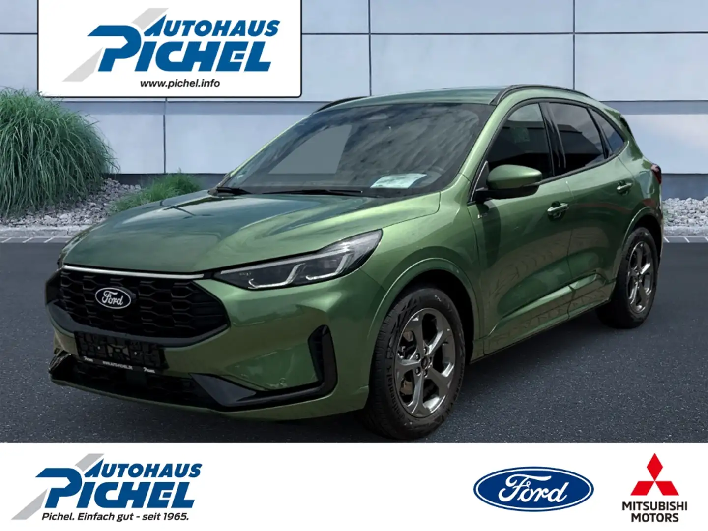 Ford Kuga FHEV ST-Line MATRIX LED+AHK+TECHNO&WINTER-PAKET Grün - 1