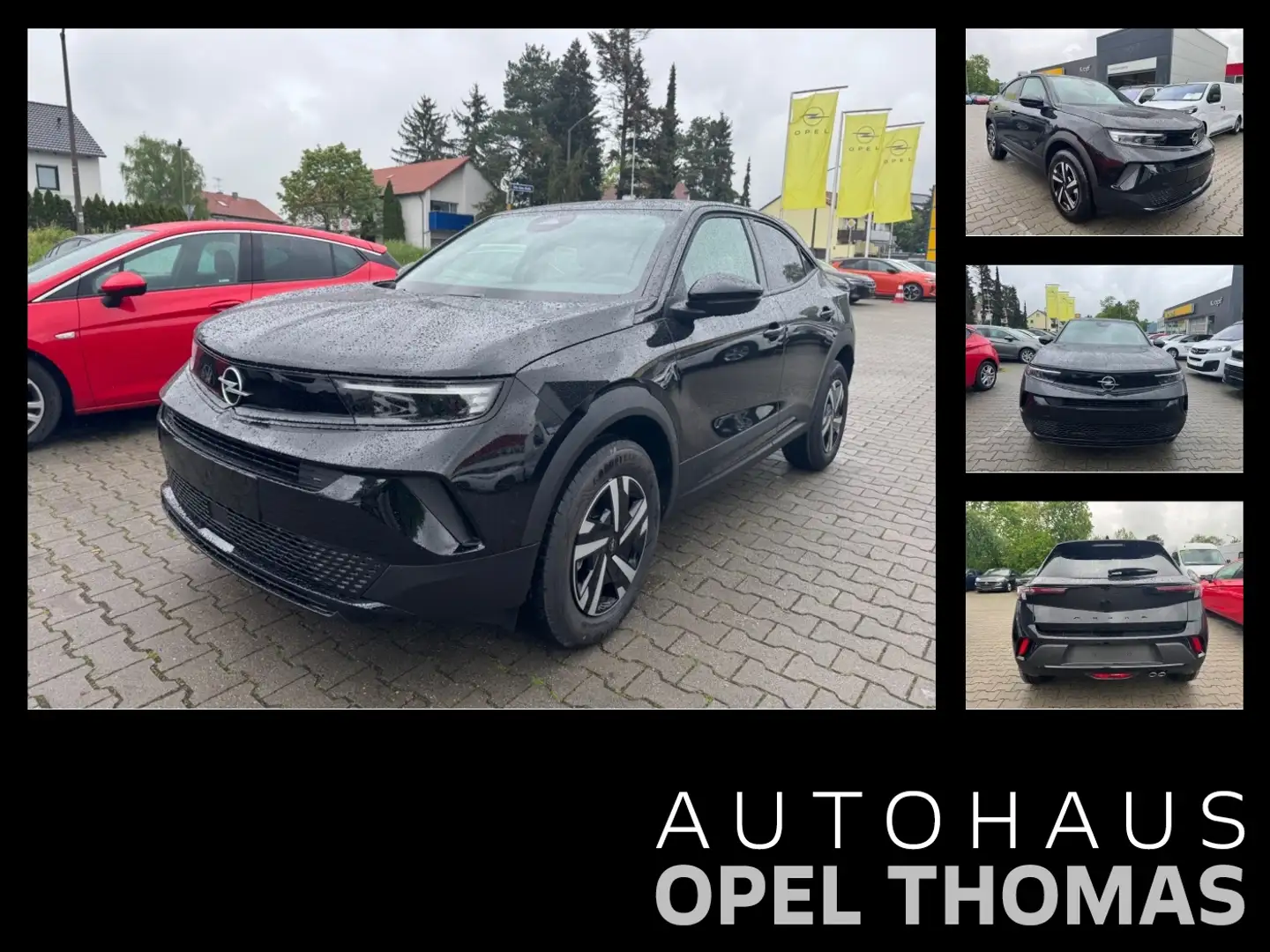 Opel Mokka 1.2 Turbo Edition Tageszulassung Schwarz - 1