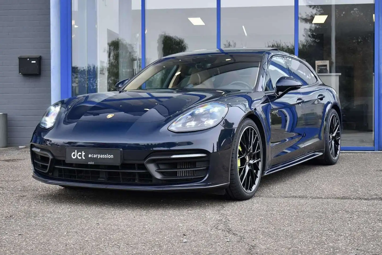 Porsche Panamera Sport Turismo Hybri Massage Pano BOSE Matrix 14Way Blauw - 1