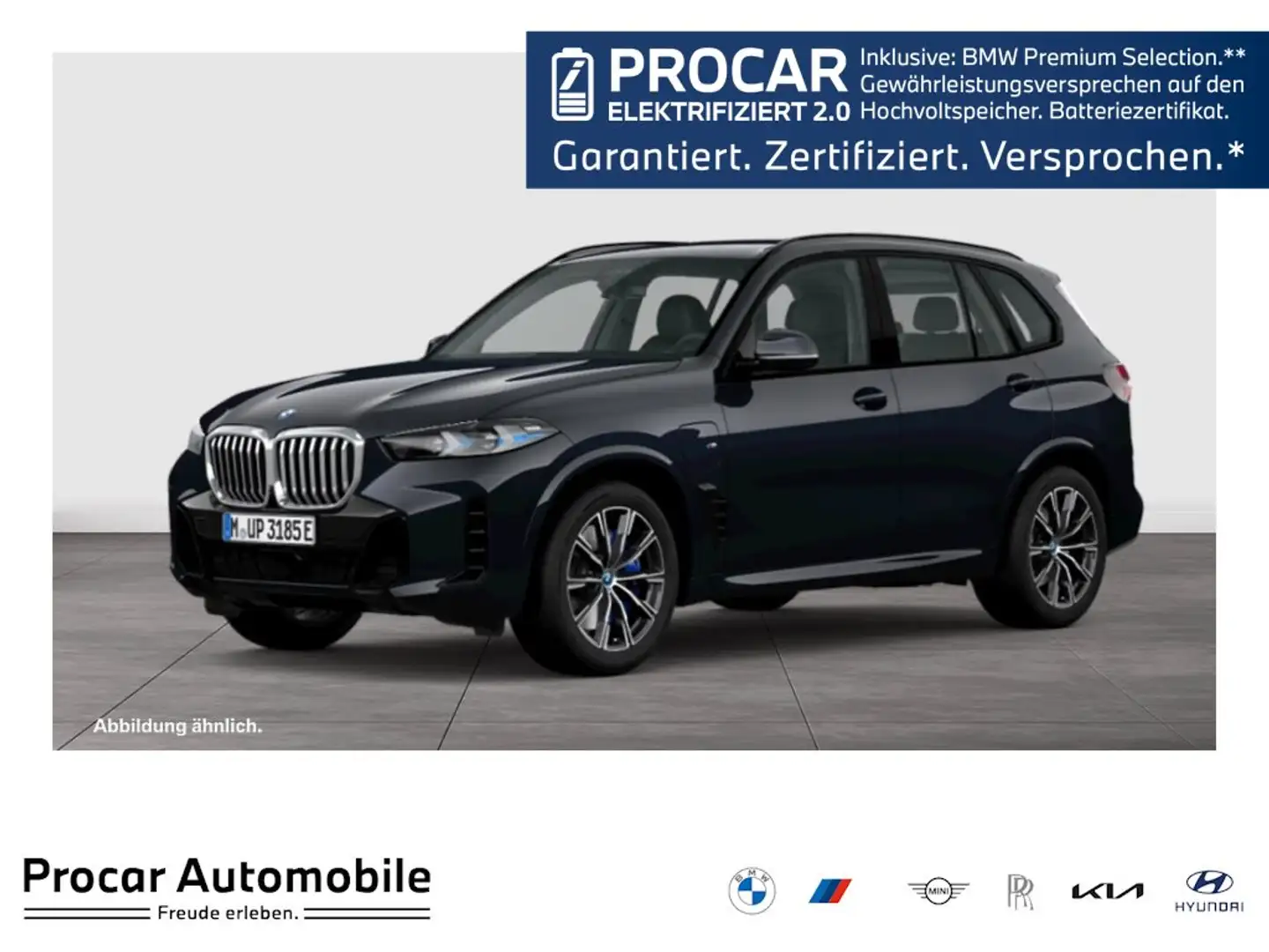 BMW X5 xDrive50e M SPORT+AHK+H/K+DA PROF+HuD+20" Schwarz - 1