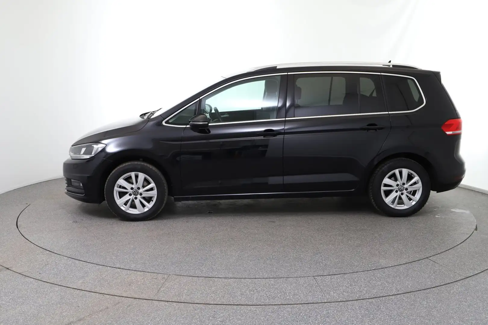 Volkswagen Touran Highline TSI ACT OPF DSG 7-Sitzer Czarny - 2