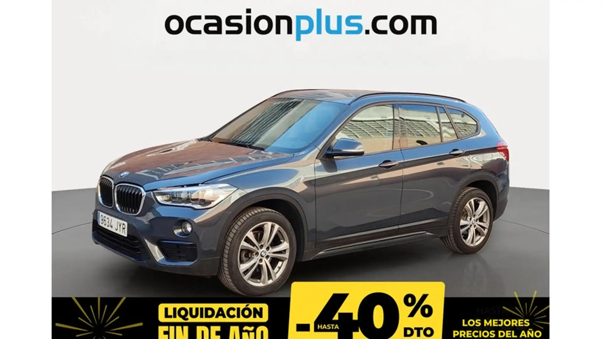 BMW X1 sDrive 18i Gris - 1